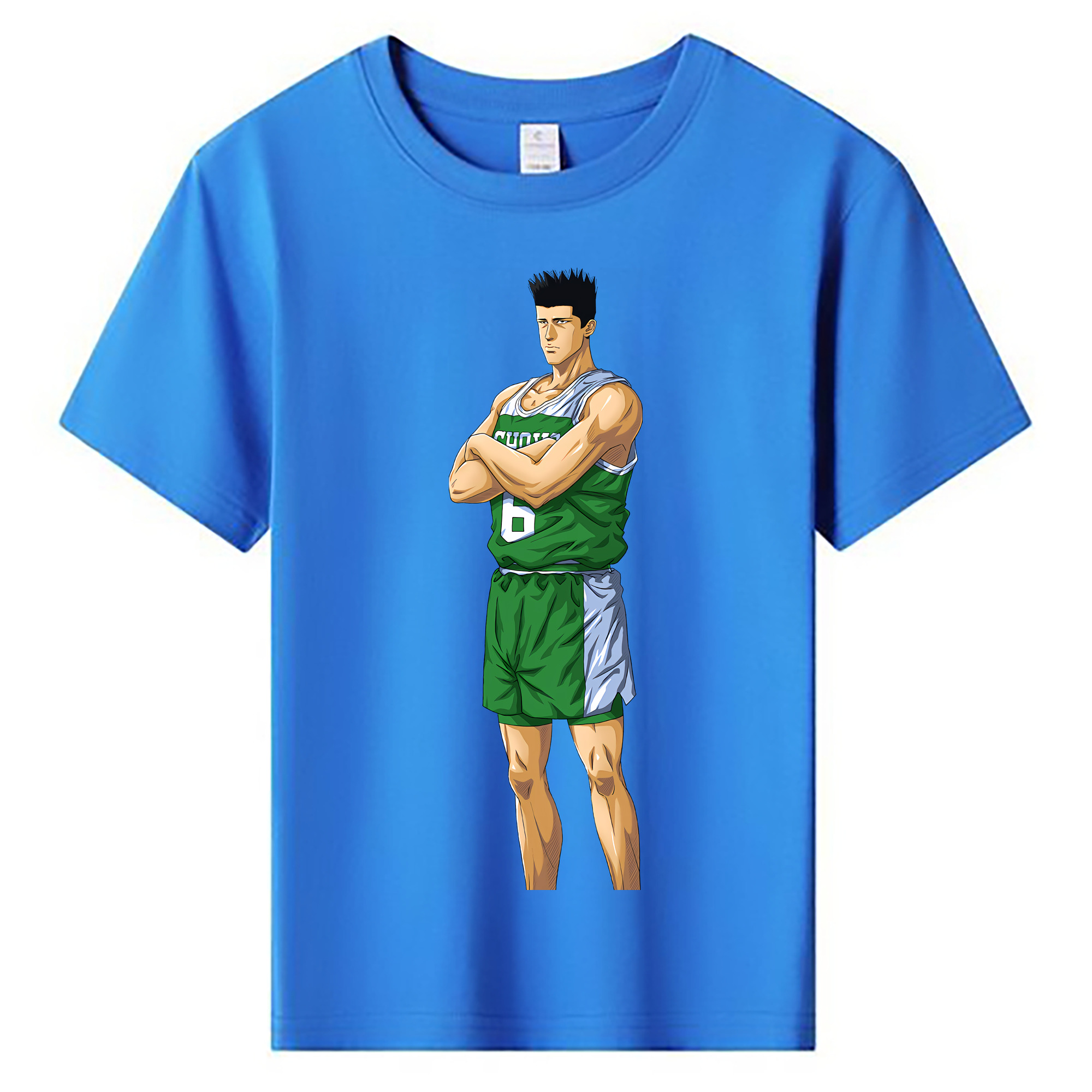 （画像用） SLAM DUNK／スラムダンク 綿100％キッズTシャツ（フロントプリント）